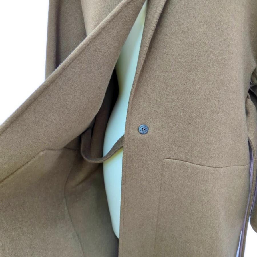 HERMES（エルメス） MANTEAU ESPRIT PEIGNOIR・カシミア フード ラップ