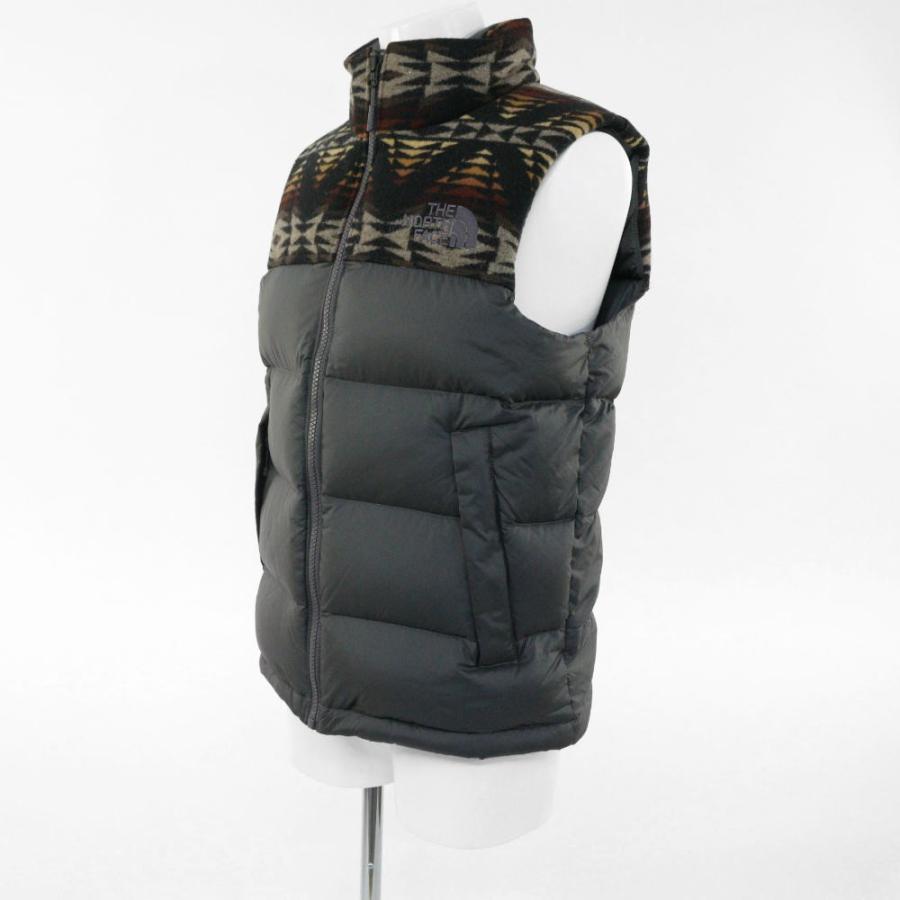 THE NORTH FACE × PENDLETON / ×PENDLETON/ダウンベスト/S/ナイロン/GRY/NF0A3BCK ザノースフェイス ペンドルトンヌプツェ・ベストダウン/NF0A3BCK/MENS