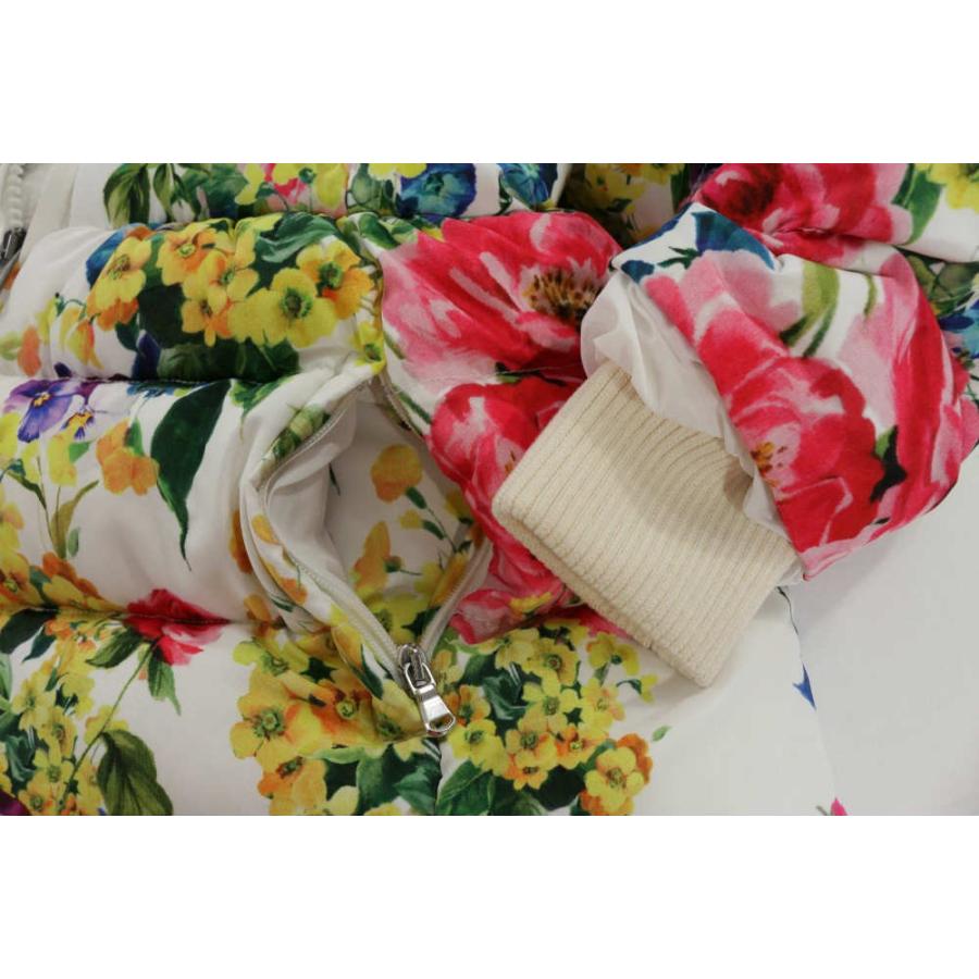 【美品】ドルチェアンドガッバーナ ダウンジャケット ダウンコート 花柄 キッズ 花柄 Dolce & Gabbana(ドルチェ&ガッバーナ) ダウンジャケット