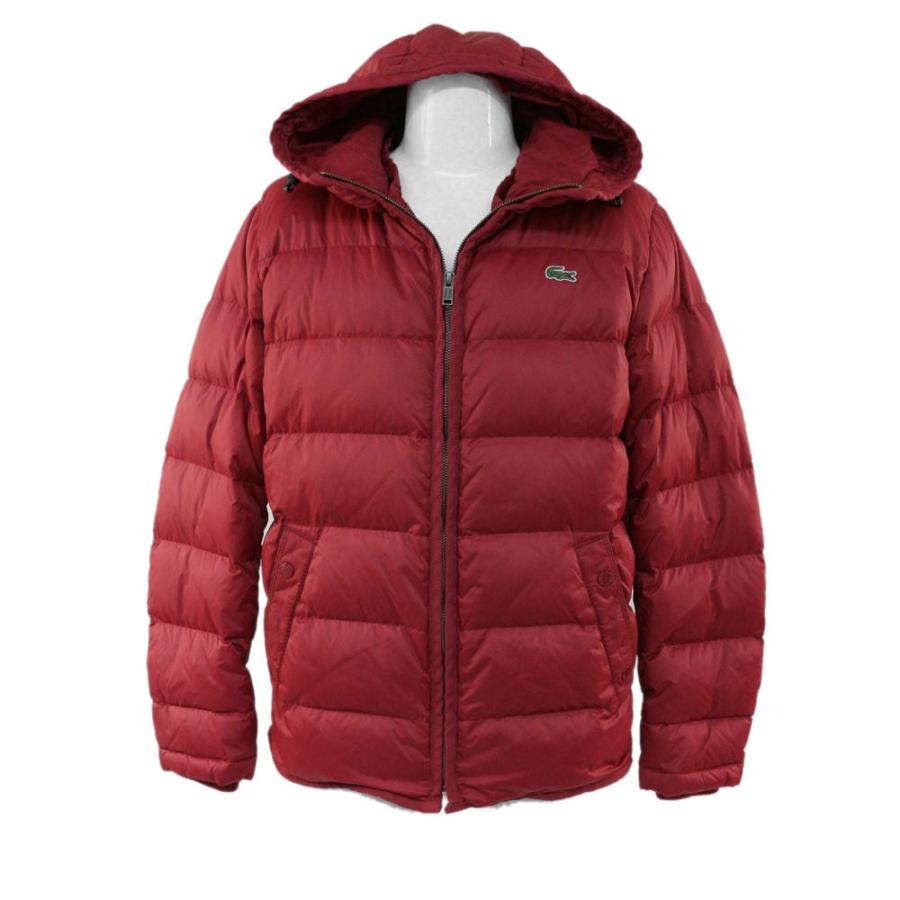 LACOSTE ラコステ フード付き ダウンジャケット/F2490/BH6857/46 LACOSTE ラコステ フード付き ダウンジャケット/F2490/BH6857/46