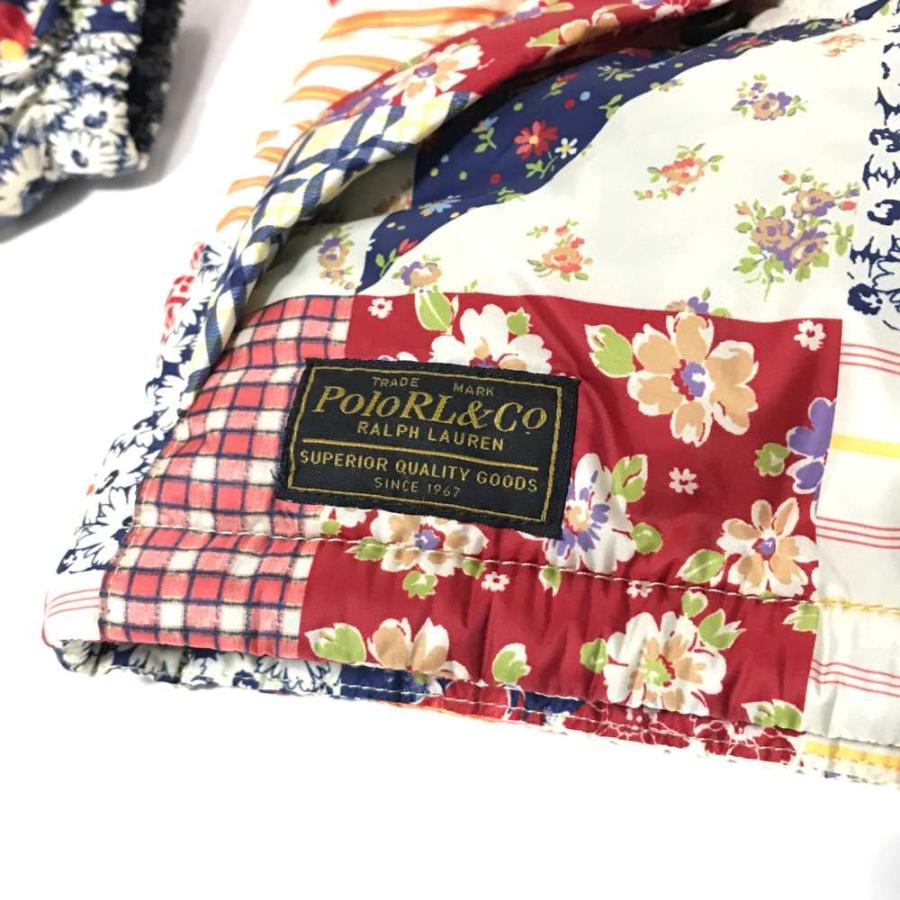 ポロラルフローレン パッチワークキルテッド・花柄・ダウン 19AW ポロラルフローレン パッチワークキルテッド・花柄・ダウン 19AW