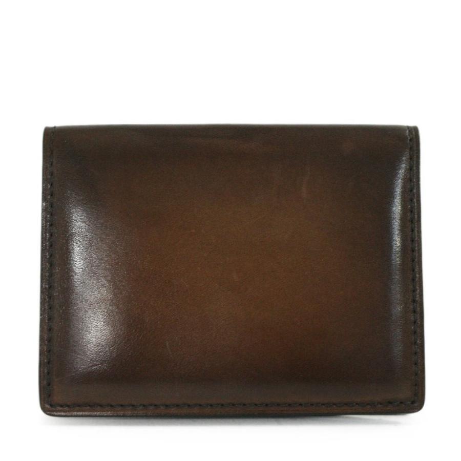 ベルルッティ カリグラフィ ケース メンズ小銭入れ ブラウン ホールマーク ベルルッティワパ ジップ付き小銭入れ カリグラフィ ブラウン メンズ