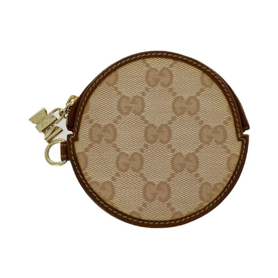 GUCCI（グッチ）  GGインプリメ・リボンチャーム・ラウンドコインケース（コインパース・小銭入れ）財布/181882/ベージュ/ブラウン/GUCCI/RF4/b200909/359444  : リファスタ・Yahoo!ショッピング店 - 通販 - Yahoo!ショッピング