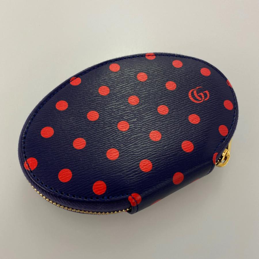 GUCCI（グッチ） 1995ホースビットポルカドットパターン レザー コインケース（コインパース・小銭入れ）財布/622040/ネイビー/GUCC/RF3/h210302/381365  : リファスタ・Yahoo!ショッピング店 - 通販 - Yahoo!ショッピング