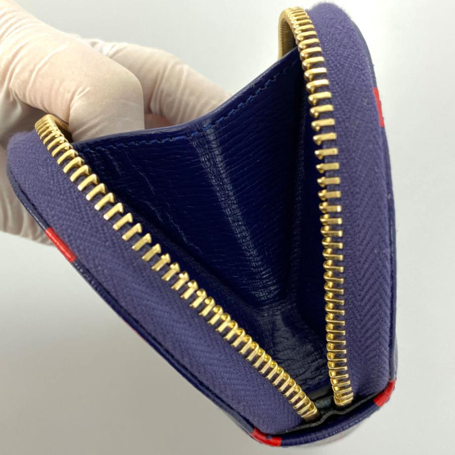 GUCCI（グッチ） 1995ホースビットポルカドットパターン レザー コインケース（コインパース・小銭入れ）財布/622040/ネイビー/GUCC/RF3/h210302/381365  : リファスタ・Yahoo!ショッピング店 - 通販 - Yahoo!ショッピング