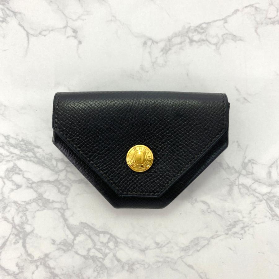 HERMES エルメス ○U刻 ルヴァンキャトル・レザーコインケース