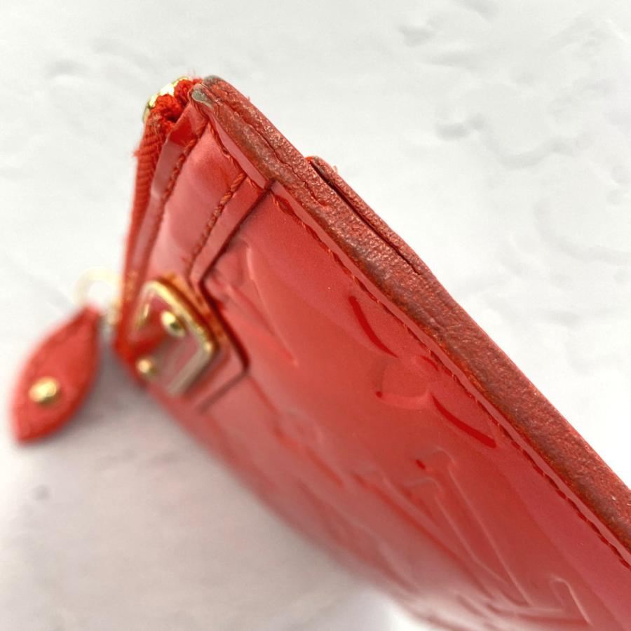 ルイヴィトン コインケース ヴェルニ ポシェット クレ M91347 小銭入れ ルイヴィトンポシェットクレ キーリング付き小銭入れ 14125