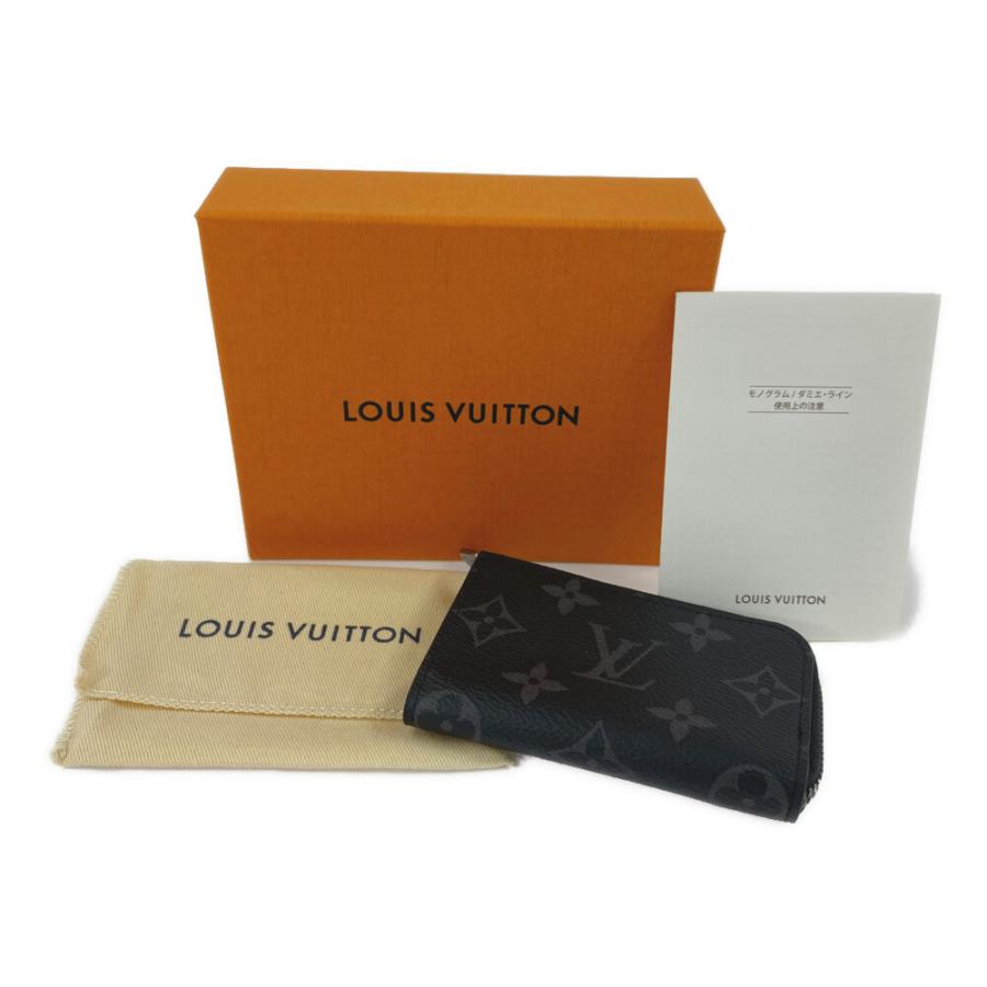 使用感少✨ ルイヴィトン モノグラム エクリプス ポルトモネ ジュール ルイヴィトン(LOUIS VUITTON)|モノグラム エクリプス ポルトモネ