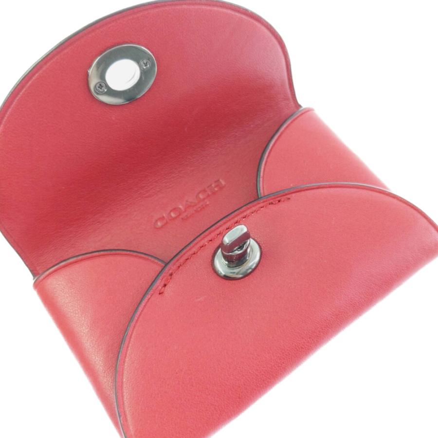 COACH 恐竜 レキシー ラウンドジップ レザーコインケース 小銭