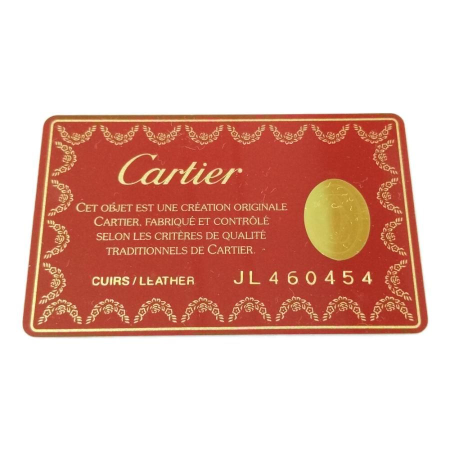 ✨新品未使用・箱保証書付き✨　Cartier コインケース　マストライン　刻印 ✨新品未使用・箱保証書付き✨ Cartier コインケース マスト