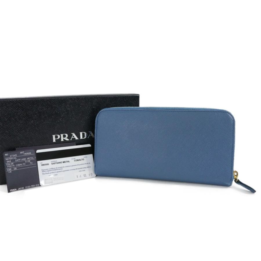 PRADA プラダ サフィアーノ ラウンドファスナー長財布/1M0506 PRADA プラダ サフィアーノ ラウンドファスナー長財布/1M0506