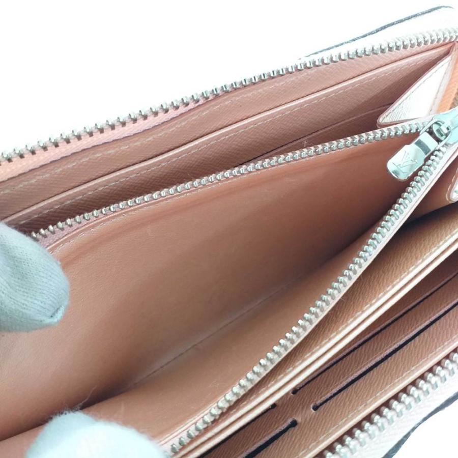 未使用級 ルイヴィトン エピ ジッピーウォレット ラウンドジップ 白 財布 ルイヴィトン エピ・ジッピーウォレット・ラウンドファスナー長財布