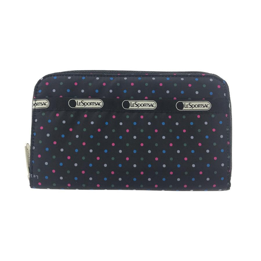 LeSportsac 超美品・レスポートサック LILY・ドット・ラウンド