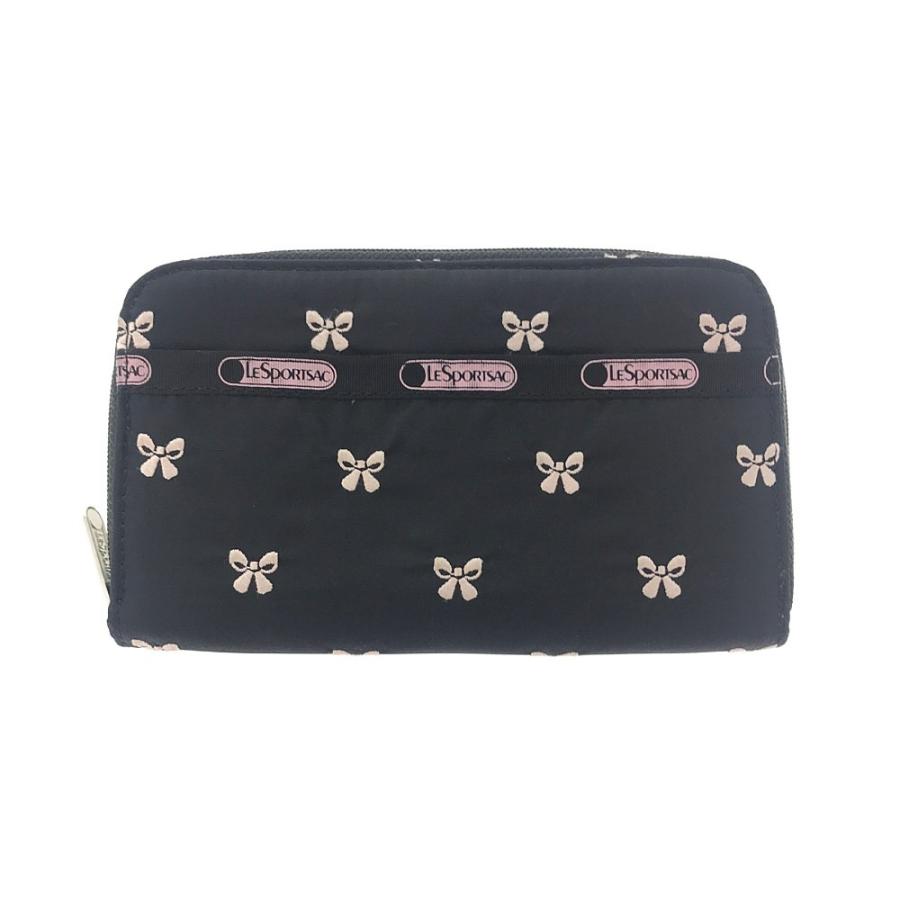 LeSportsac（レスポートサック） LILY・リボン刺繍・ラウンド