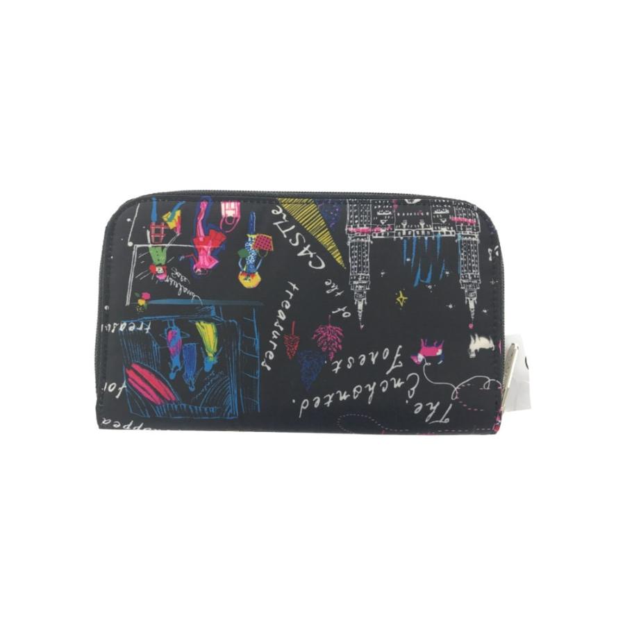 美品・レスポートサック LILY・ファンシー・ラウンドファスナー長財布/ブラック/LeSportsac 翌日配送可/RF5/b200328/334571｜rfstore｜02