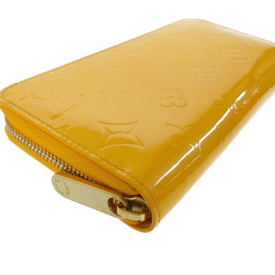 ルイヴィトン LOUIS VUITTON 長財布 モノグラム ヴェルニ ジッピー