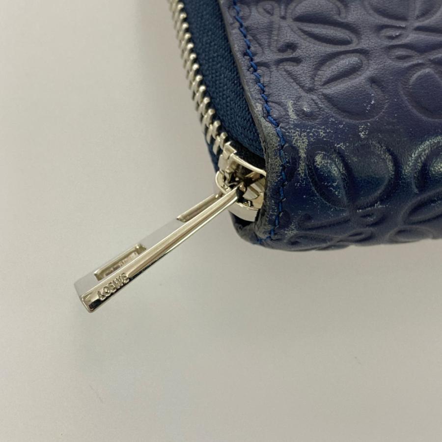 LOEWE ロエベ リピート アナグラム・ジップアラウンド・ラウンド