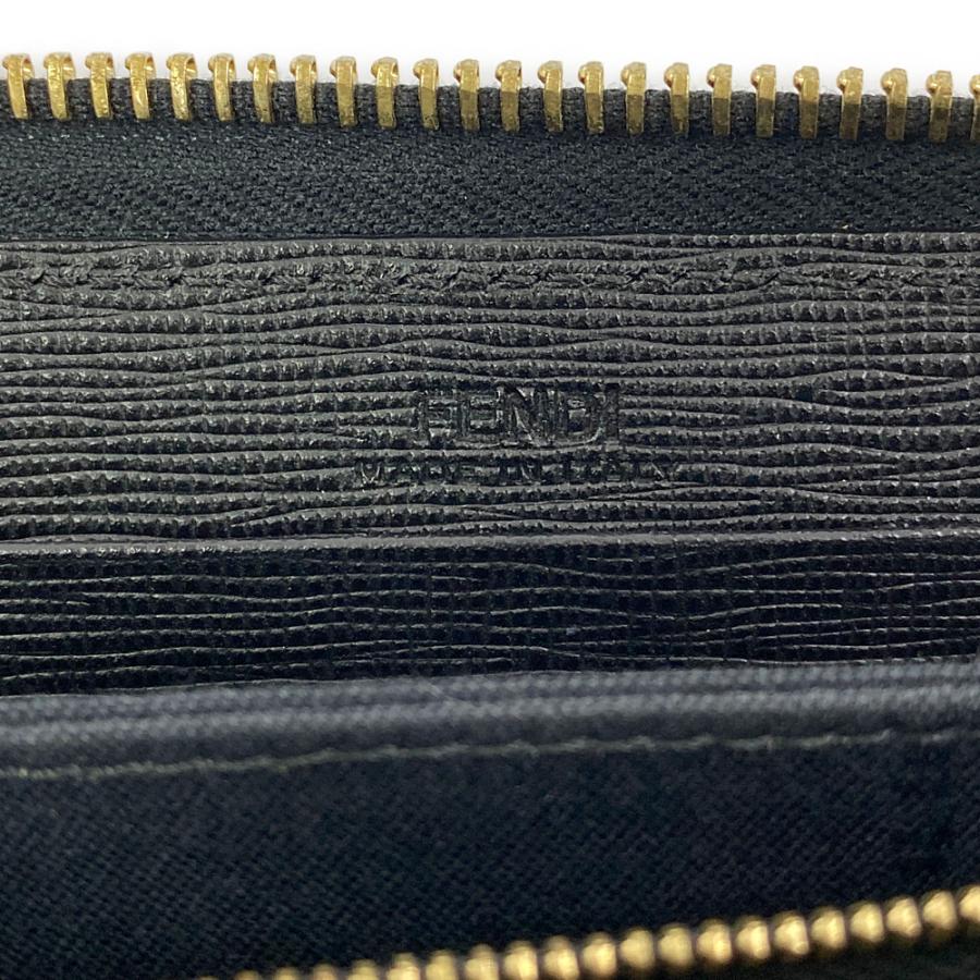 FENDI（フェンディ） ラウンドファスナー長財布/8M0299/ブラック/FENDI
