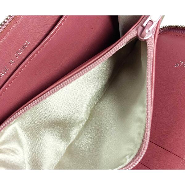 CHANEL シャネル ニュートラベルライン・ラウンドファスナー長財布 