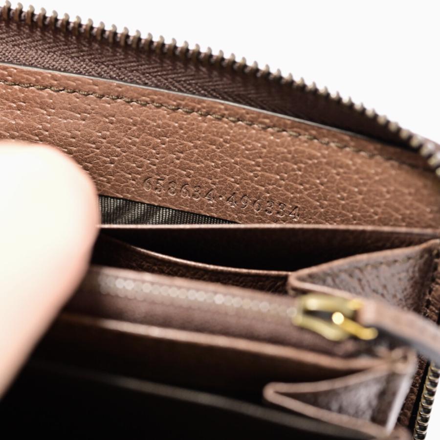 GUCCI グッチ ジャンボGG・キャンバス レザー バンブー ラウンド