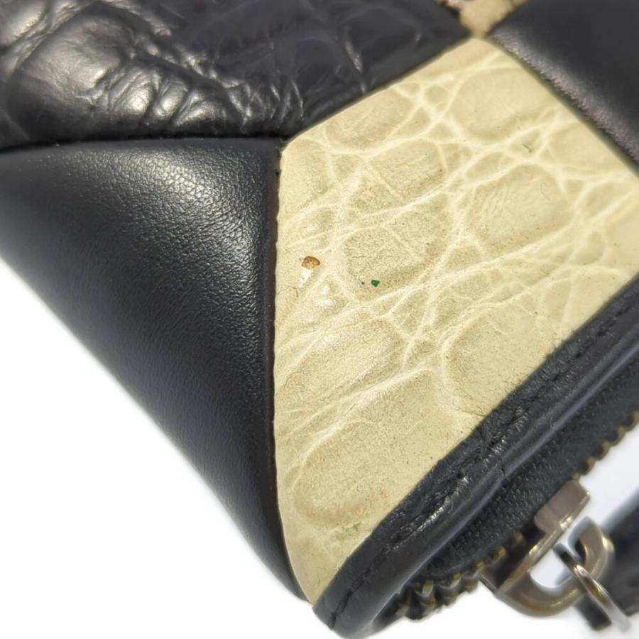 COACH（コーチ） パッチワーク・レザー ラウンドファスナー 長財布