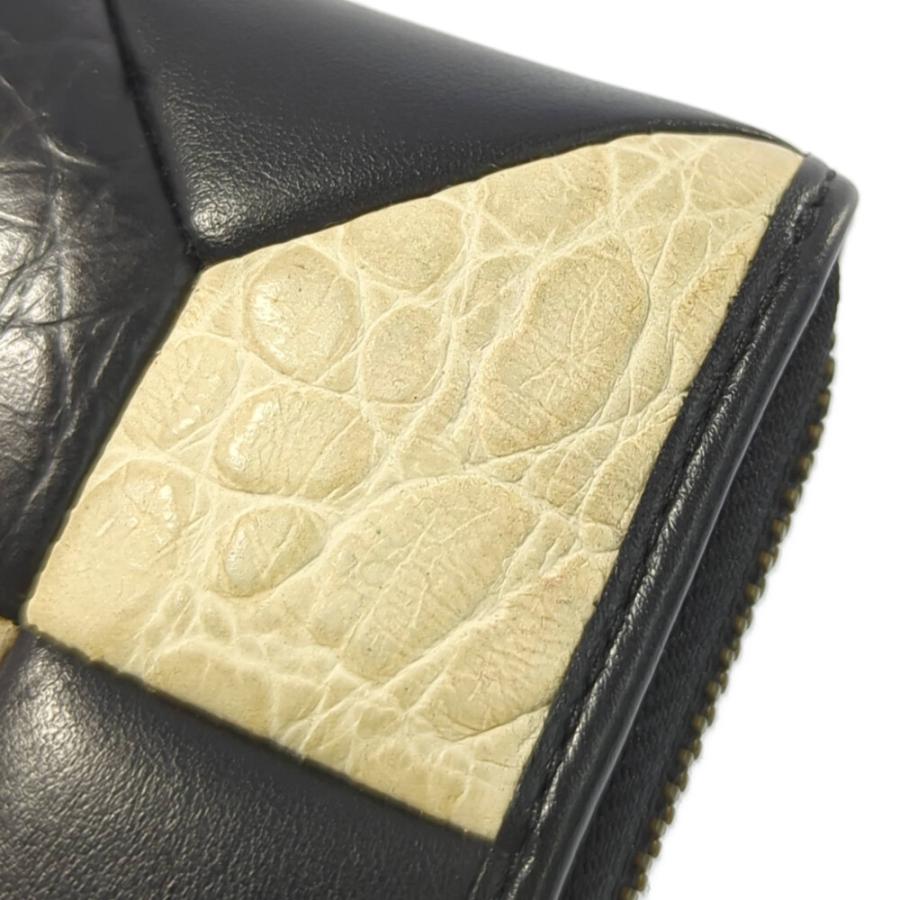 COACH（コーチ） パッチワーク・レザー ラウンドファスナー 長財布