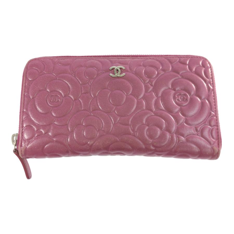 CHANEL（シャネル） (ラスト1点) カメリア・キルティング ラウンド 