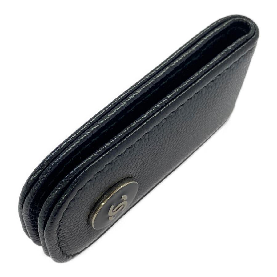 (美品)CHANEL シャネル　キャビアスキン　マネークリップ CHANEL シャネル ココマーク ロゴ マネークリップ キャビア