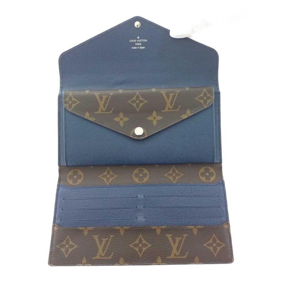 ルイヴィトン モノグラム・ポルトフォイユマリールーロン・3つ折り長