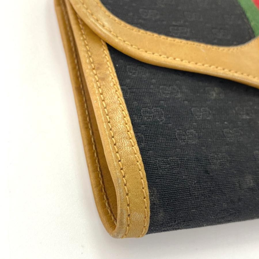 GUCCI グッチ マイクロGG・オールドグッチ 3つ折り長財布