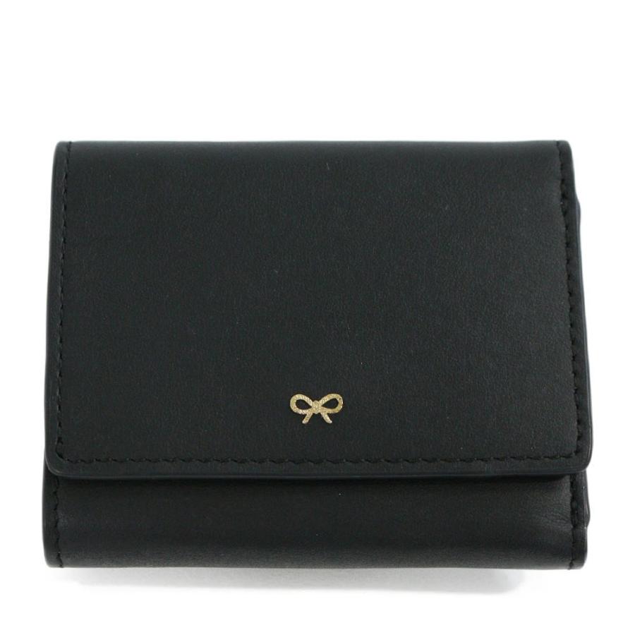 アニヤハインドマーチ Enamel Lock Mini Trifold Wallet・CIRCUS