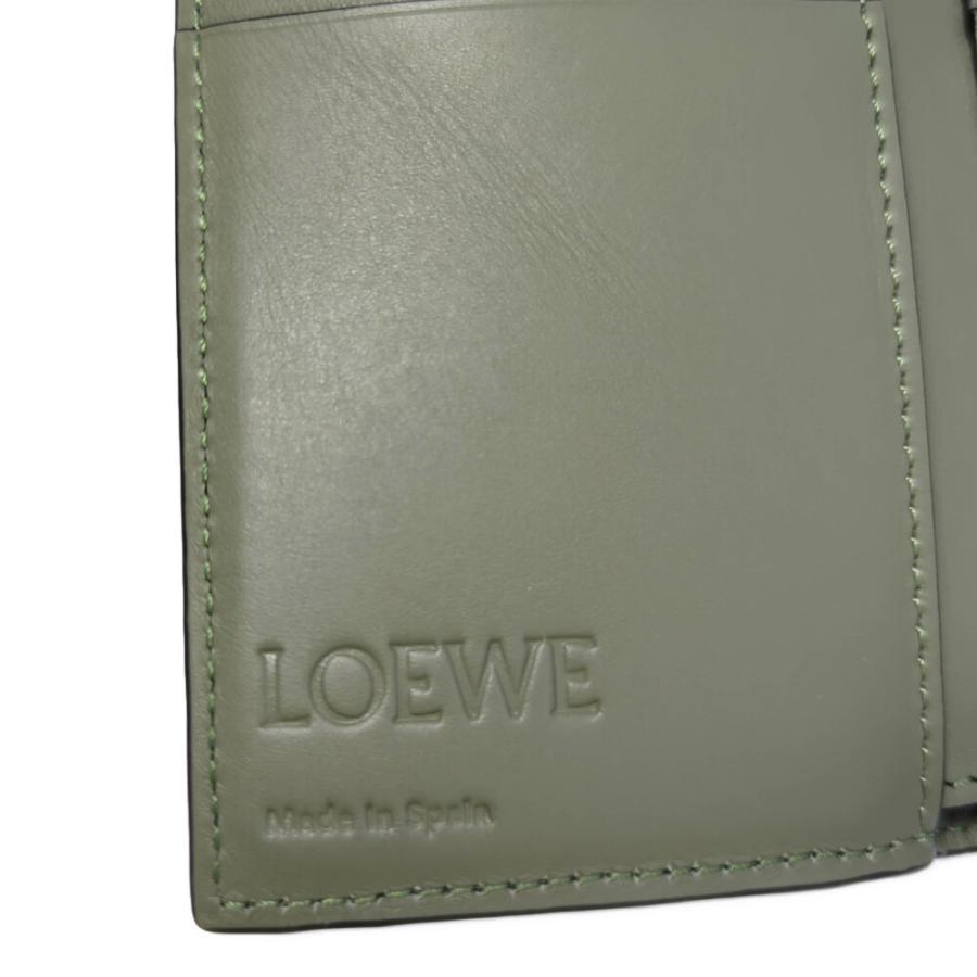 LOEWE ロエベ トライフォールド レザー ウォレット・アナグラム