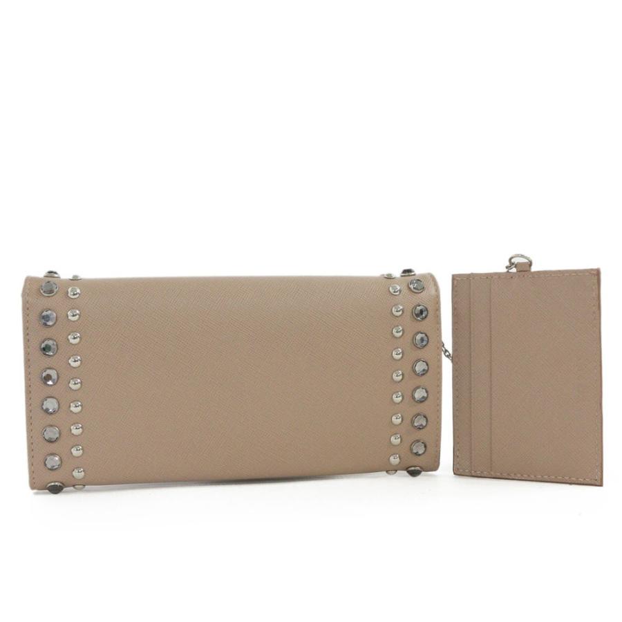 プラダ PRADA 長財布 サフィアーノ ベージュ 1M1132