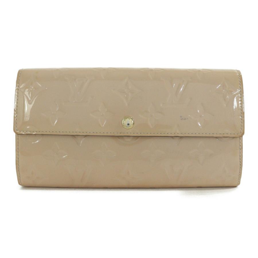 訳あり・ルイヴィトン モノグラム・ヴェルニ・ポルトフォイユサラ・長  