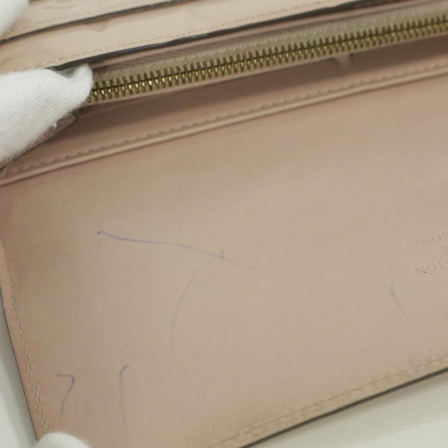 訳あり・ルイヴィトン モノグラム・ヴェルニ・ポルトフォイユサラ・長