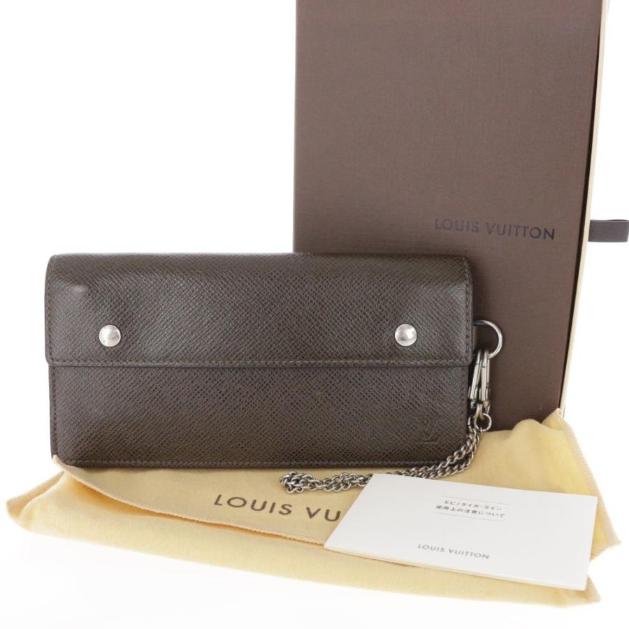 ルイヴィトン タイガ・ポルトフォイユアコルデオン・長財布/M30998