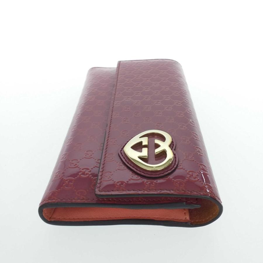 GUCCI ラブリーハートパテントレザー　長財布 GUCCI 未使用品 グッチ ラブリーハート 245728 パテントレザー