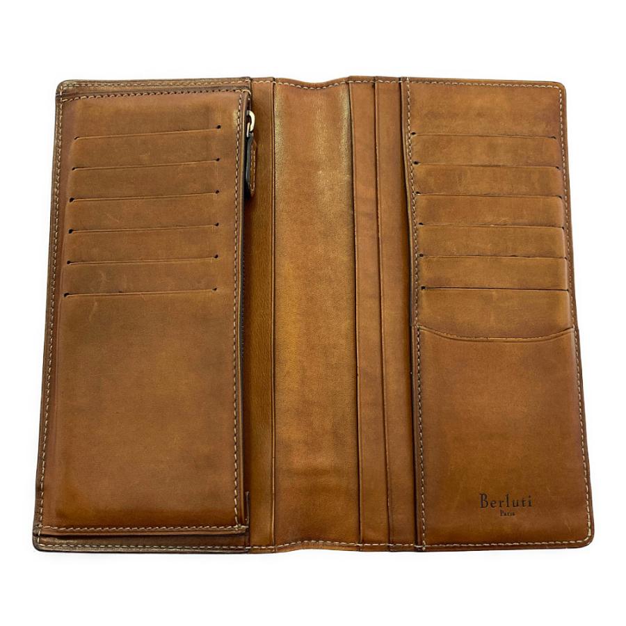 BERLUTI ブラウンレザー 長財布 Berluti ブラウンレザー長財布 BERLUTI/ベルルッティ通販 | ロング