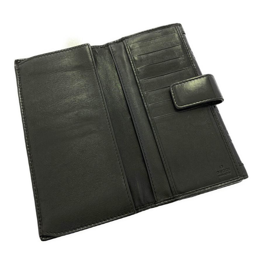 GUCCI（グッチ） クレストハート グッチシマ Wホック 長財布/208566