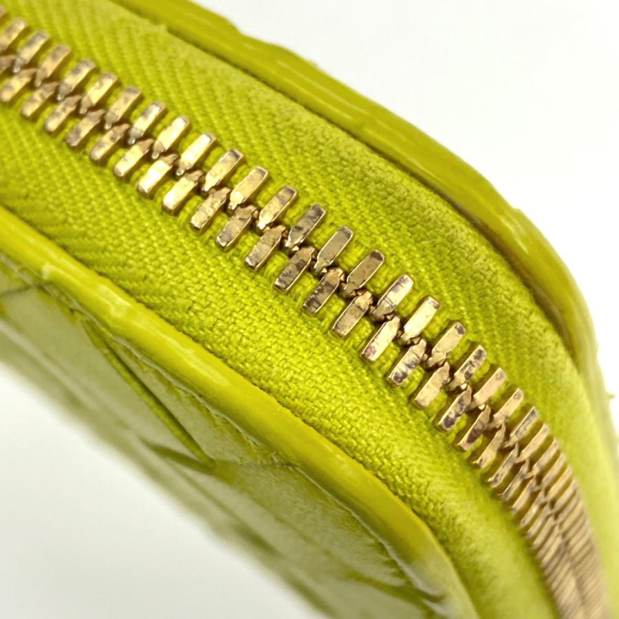 Bottega Veneta イントレチャート アシッドキウイ 長財布 ボッテガ