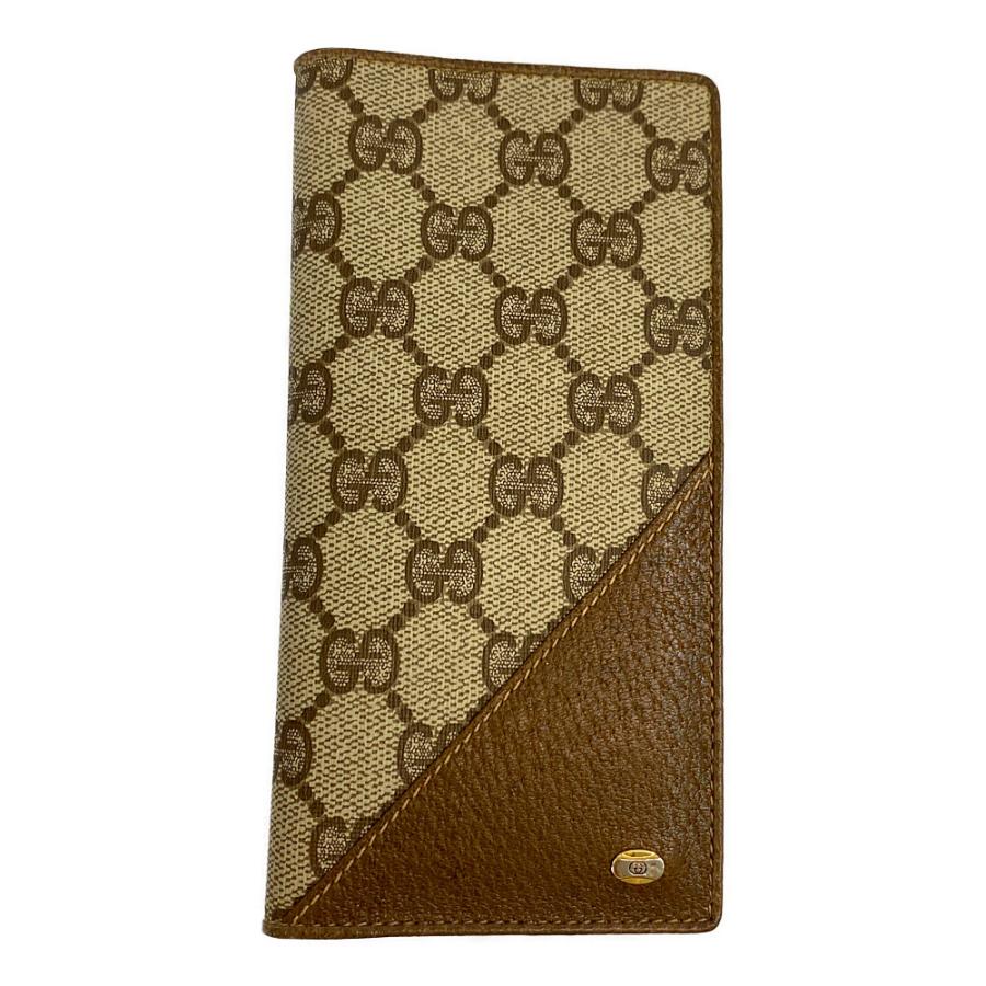 Gucci GGロゴ 名刺入れ ブラウン/ベージュ GUCCI グッチ GGプラス・長財布/6403713/ブラウン/GUCCI 翌日