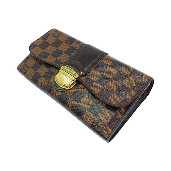 ルイヴィトン ダミエ・ポルトフォイユシスティナ・長財布/N61747