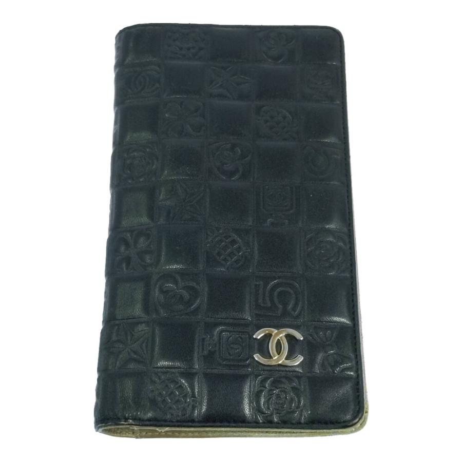 正規品＊美品＊シャネル＊CHANEL＊アイコンライン＊長財布＊ラムスキン シャネル 長財布 アイコンライン ココマーク ラムスキン CHANEL