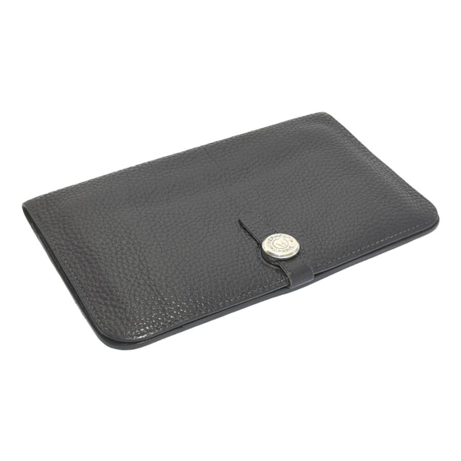 HERMES（エルメス） ドゴンGM・ロゴ金具 レザー シルバー金具