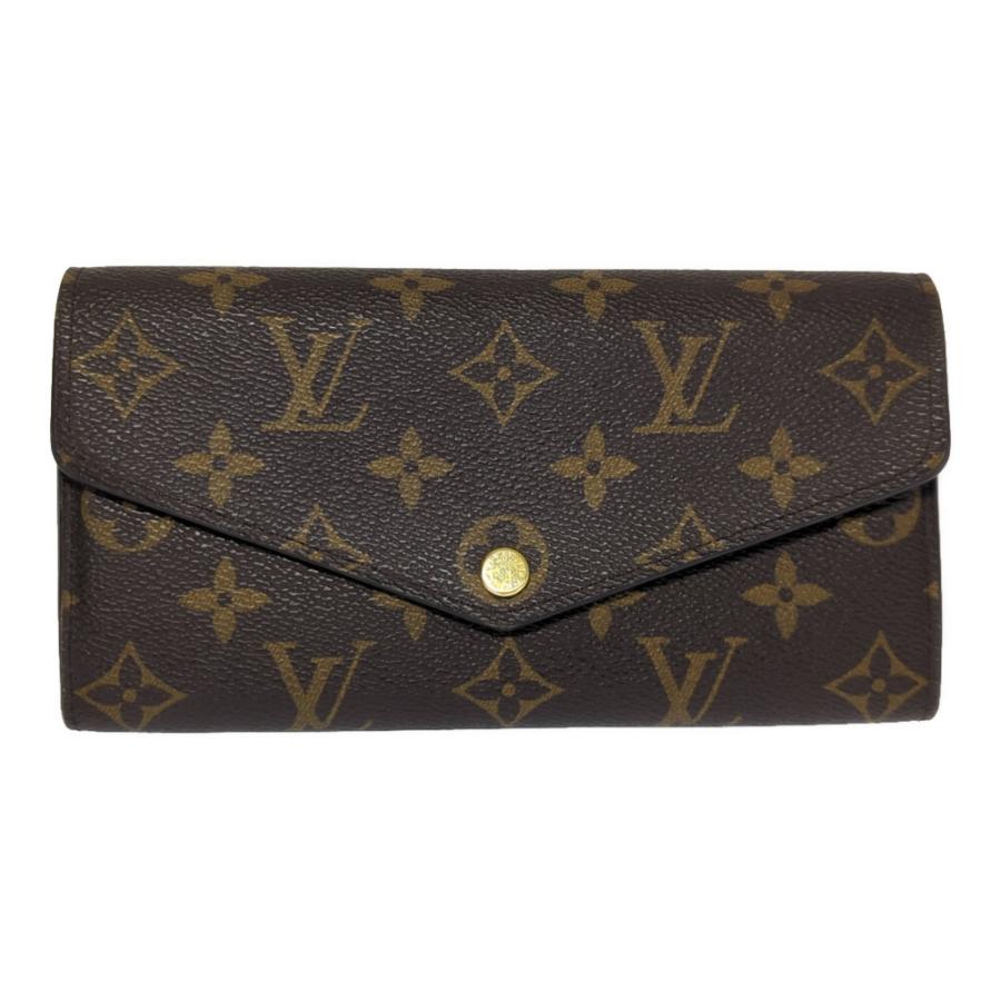 美品 LOUIS VUITTON ルイヴィトン モノグラム ポルトフォイユサラ 長 