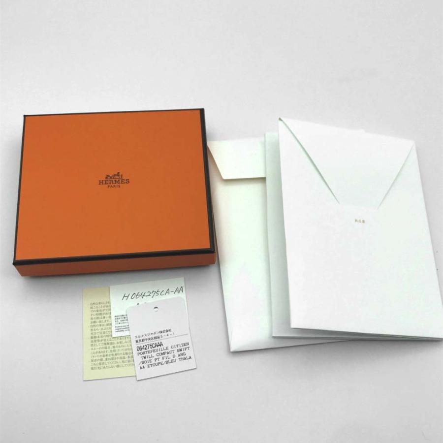 HERMES エルメス シチズンツイルコンパクト・折り 札入れ財布