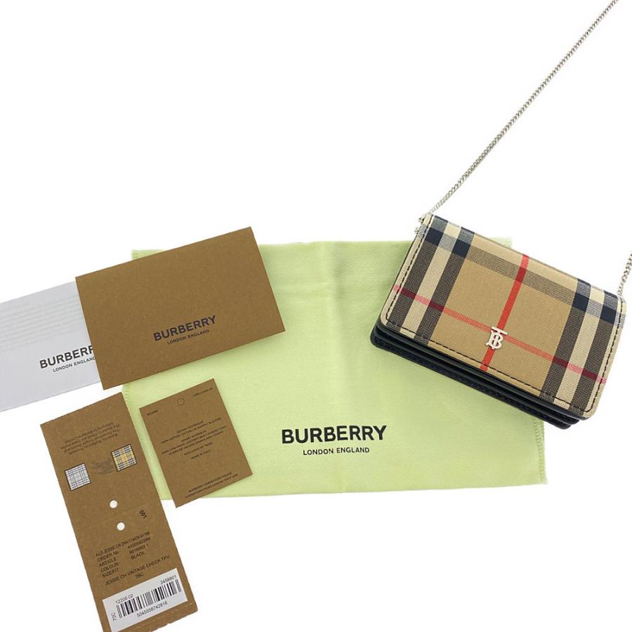 BURBERRY バーバリー JESSIE TB・ヴィンテージチェックチェーン 