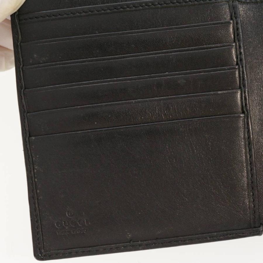GUCCI（グッチ） GGキャンバス・2つ折り財布 Wホック ロゴプレート