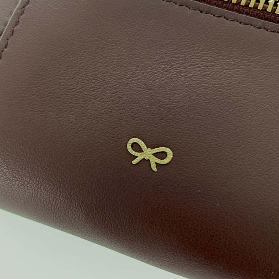 アニヤハインドマーチ Wink Small Zip Round Wallet Rainbow・2つ折り