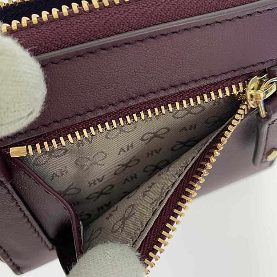 アニヤハインドマーチ Wink Small Zip Round Wallet Rainbow・2つ折り